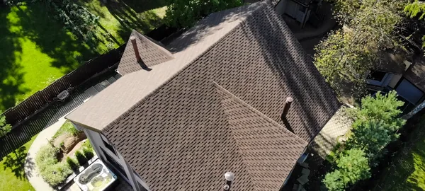 residential roof ariel