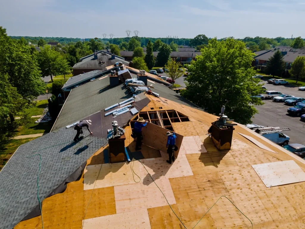 residential roof replacement